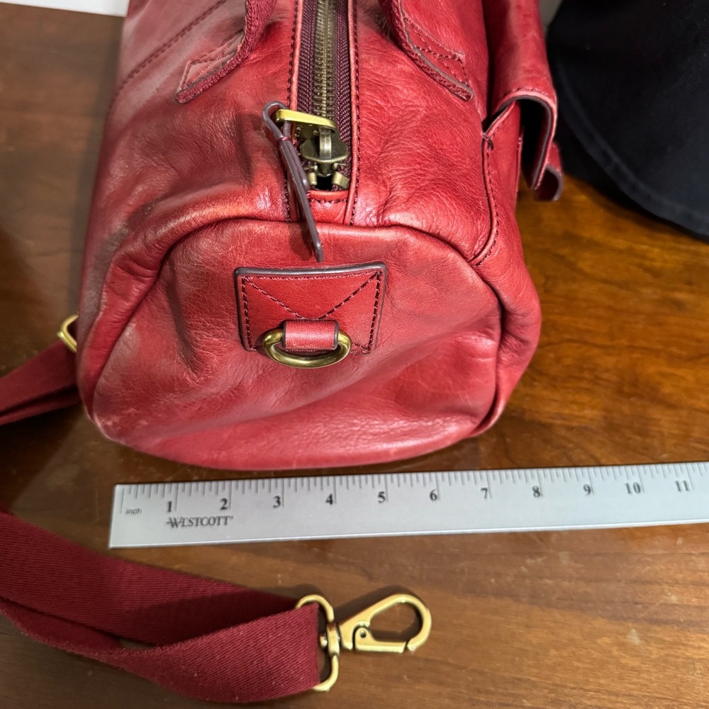 Fossil Bag Top Handle Boston Crossbody Bag - Picture 10 of 12